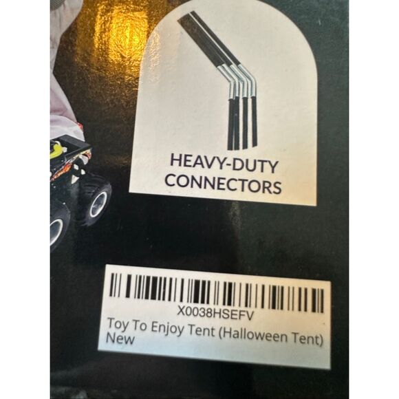 Halloween Kids Tent Set with Monster Truck Toy - Picture 3 of 5